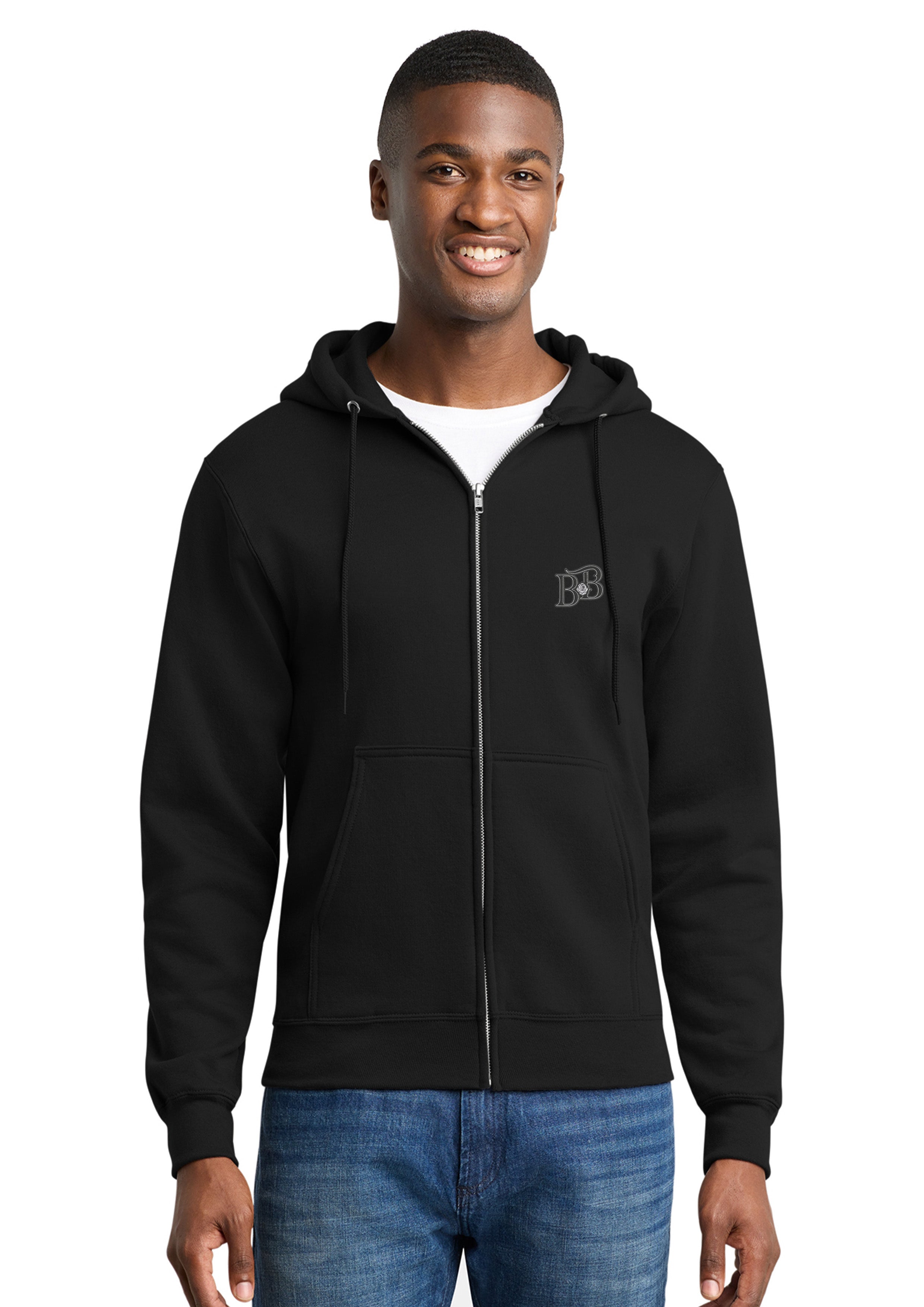 Port & Co™ Core Fleece Full-Zip Hooded Sweatshirt